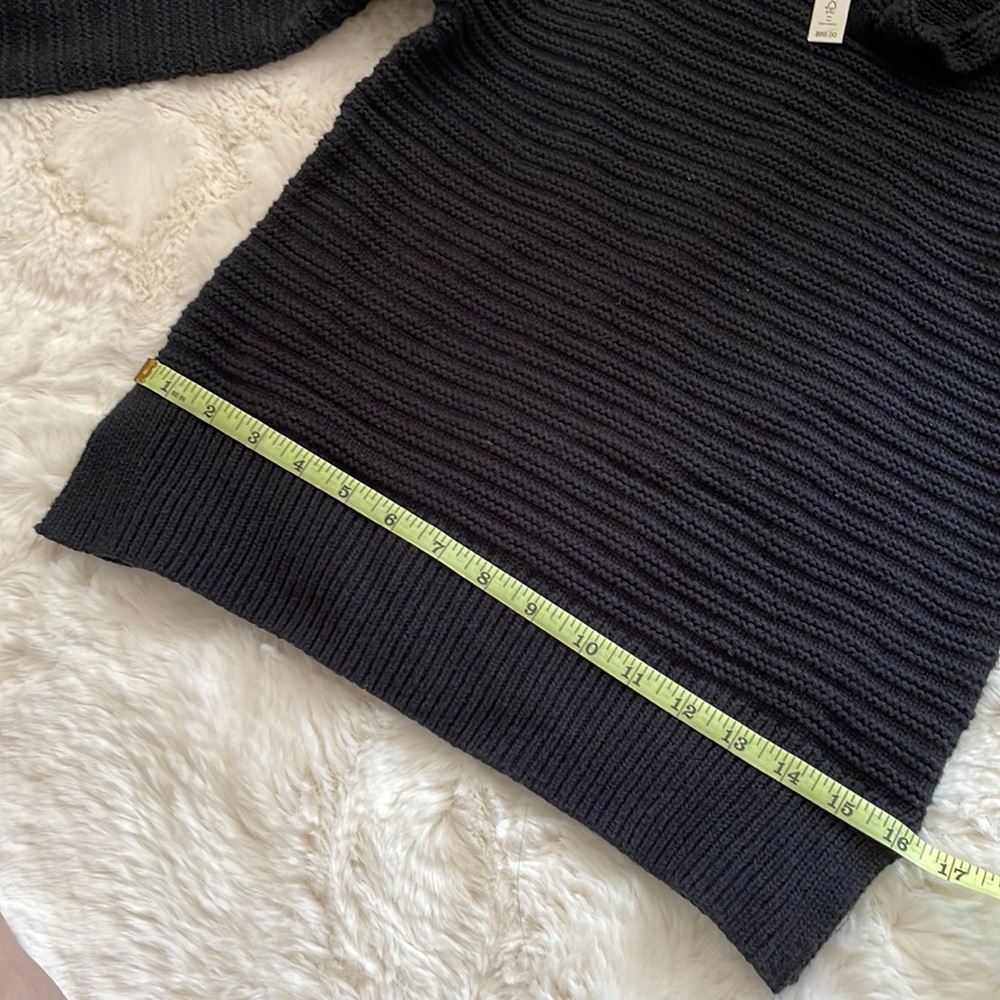 NWT MADEWELL Ruffle-Neck Pullover Sweater in Cotton-Merino Yarn - Picture 11 of 16